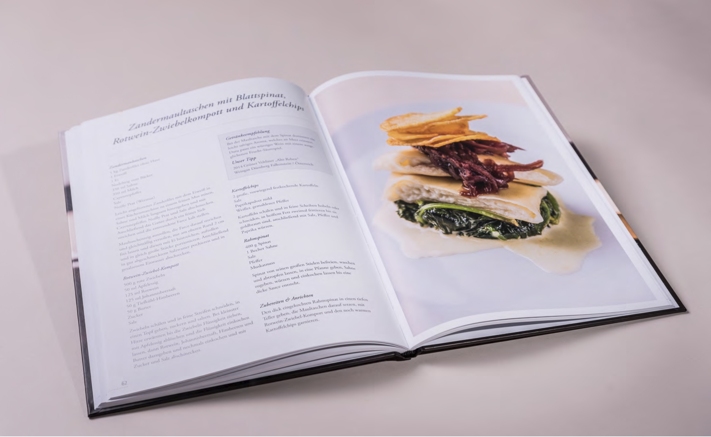 Kochbuch – Aufnahme, Gestaltung und Druck
